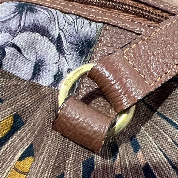 Salvatore Ferragamo Jungle Print with Leopard Brown & Yellow EUC - Picture 16 of 16